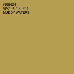 #B59E51 - Muddy Waters Color Image